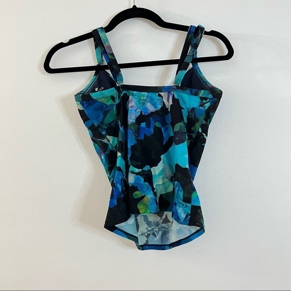 ATHLETA Blue Mystique Twister Tankini Top - Picture 4 of 5